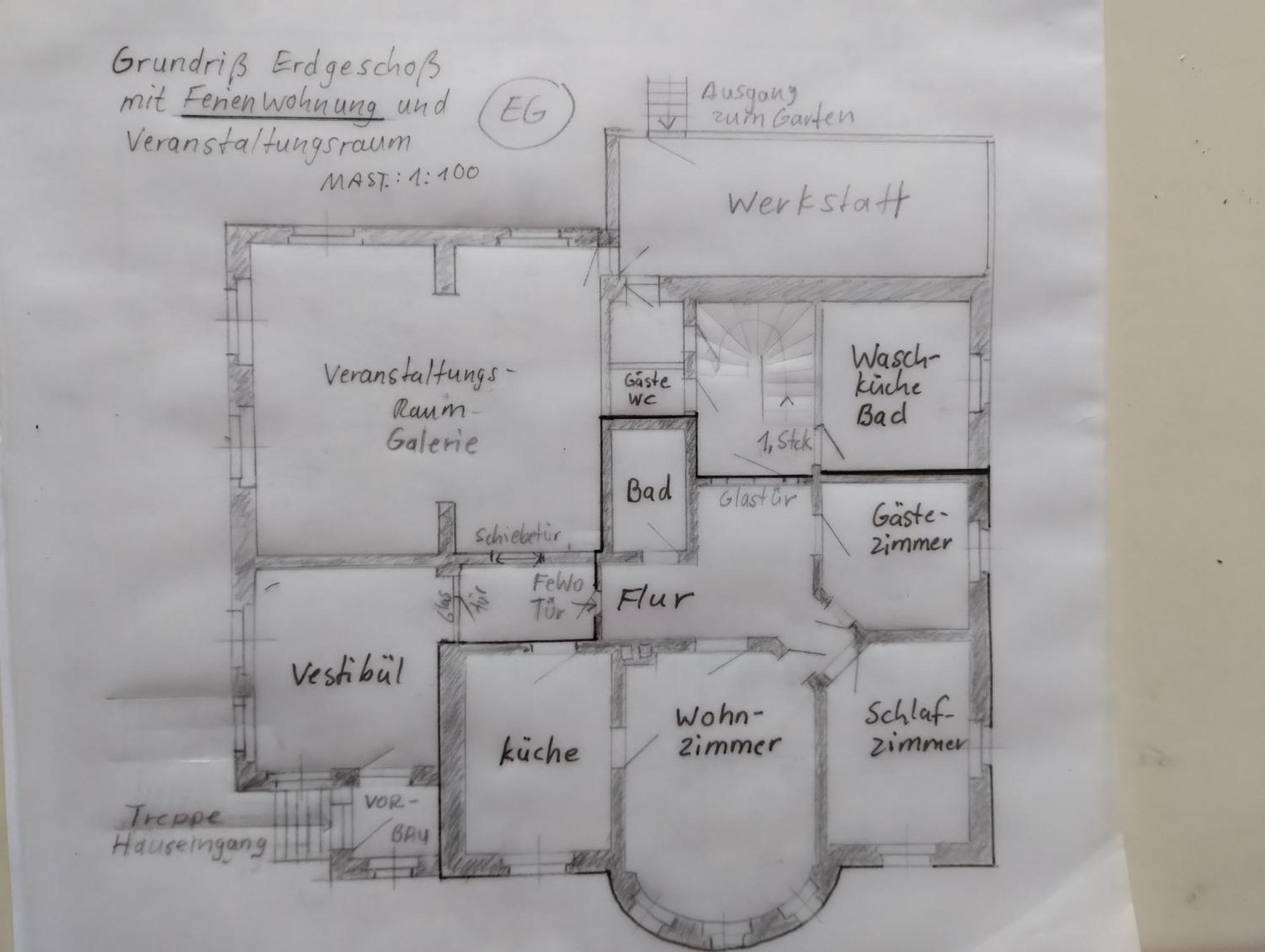 Ferienwohnung In Der Kunst Und Kultur Villa Bad Steben Ngoại thất bức ảnh